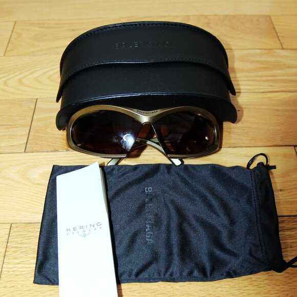 BNWT AW24 BALENCIAGA DYNAMO MASK SUNGLASSES BB0318S - Picture 6 of 6